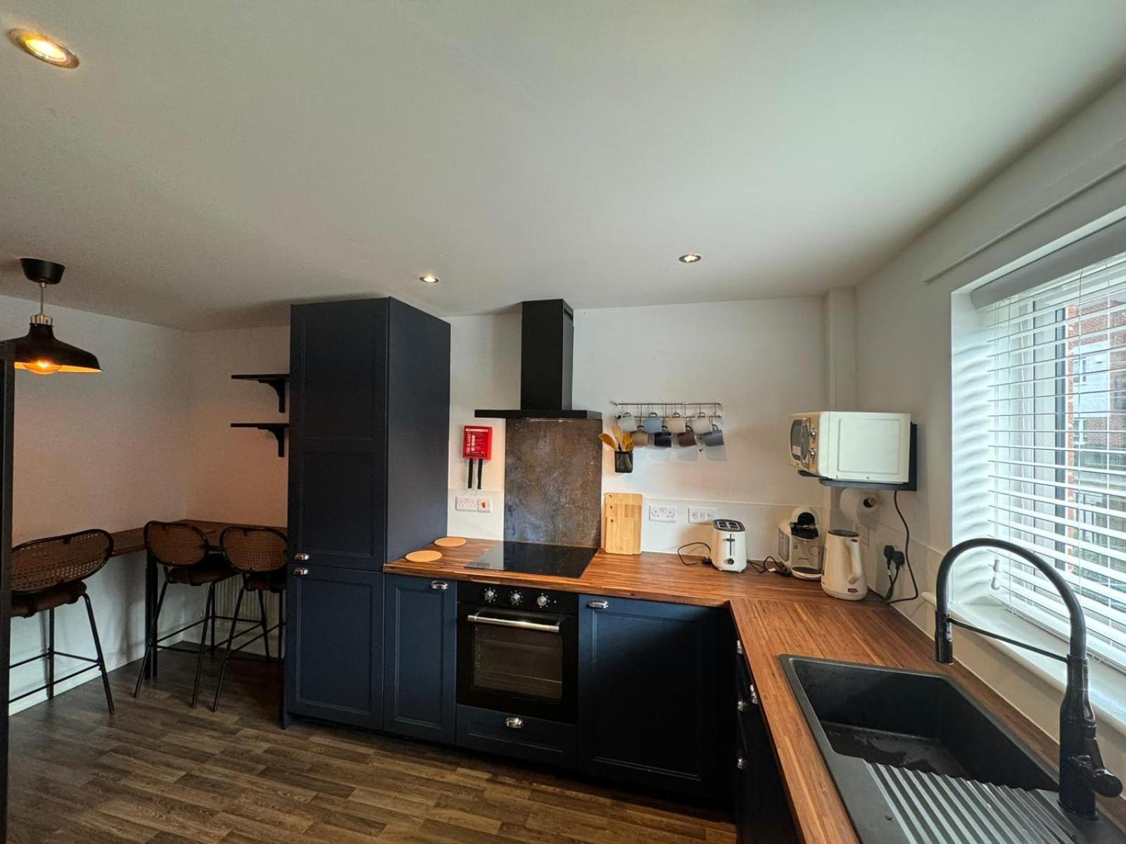 Modern Twin Room Near Ancoats & Etihad Stadium Manchester Exterior foto